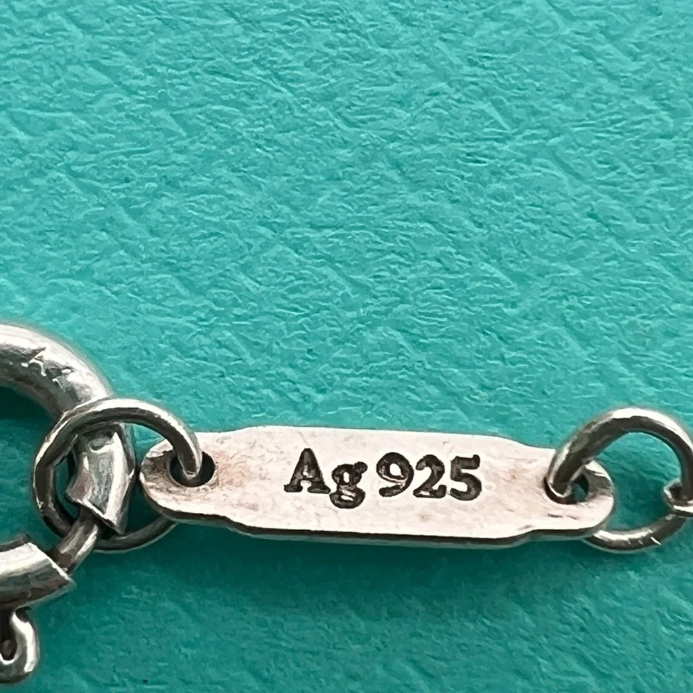 🔴DEAL OF THE MONTH🔴2 Authentic TIFFANY &Co Silver Heart Pendents Necklaces🔴 - Picture 13 of 14